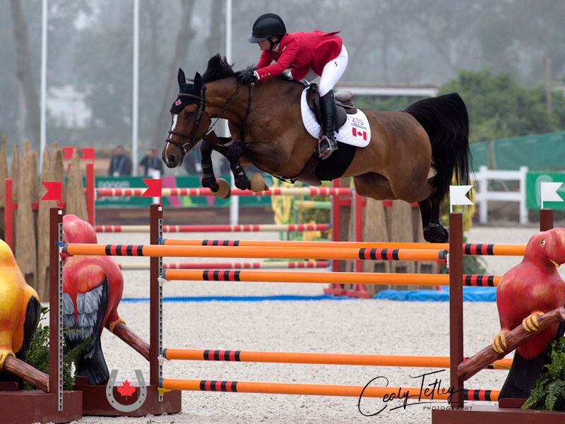 Canadian Show Jumping Team Leaps into Early Third at Lima 2019 Pan Am Games